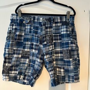 Polo by Ralph Lauren Blue Madras Shorts